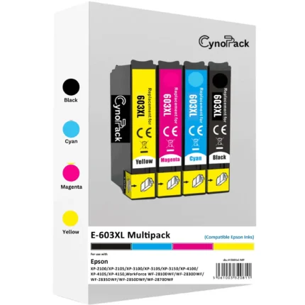 Compatible Epson 603xl Ink Cartridges Multipack (Set of 4)