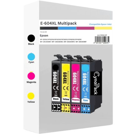 Compatible Epson 604xl Ink Cartridges Multipack (Set of 4)