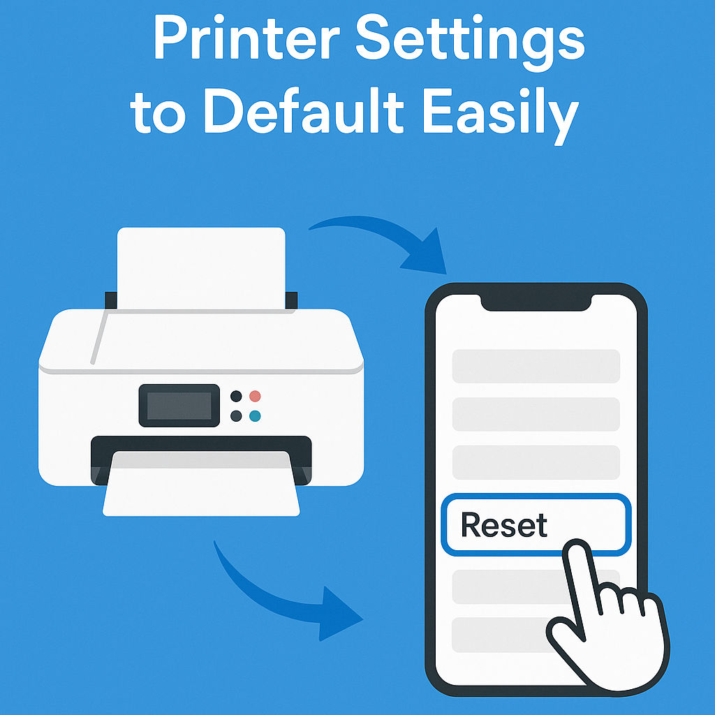 How to Reset Printer Settings to Default Easily