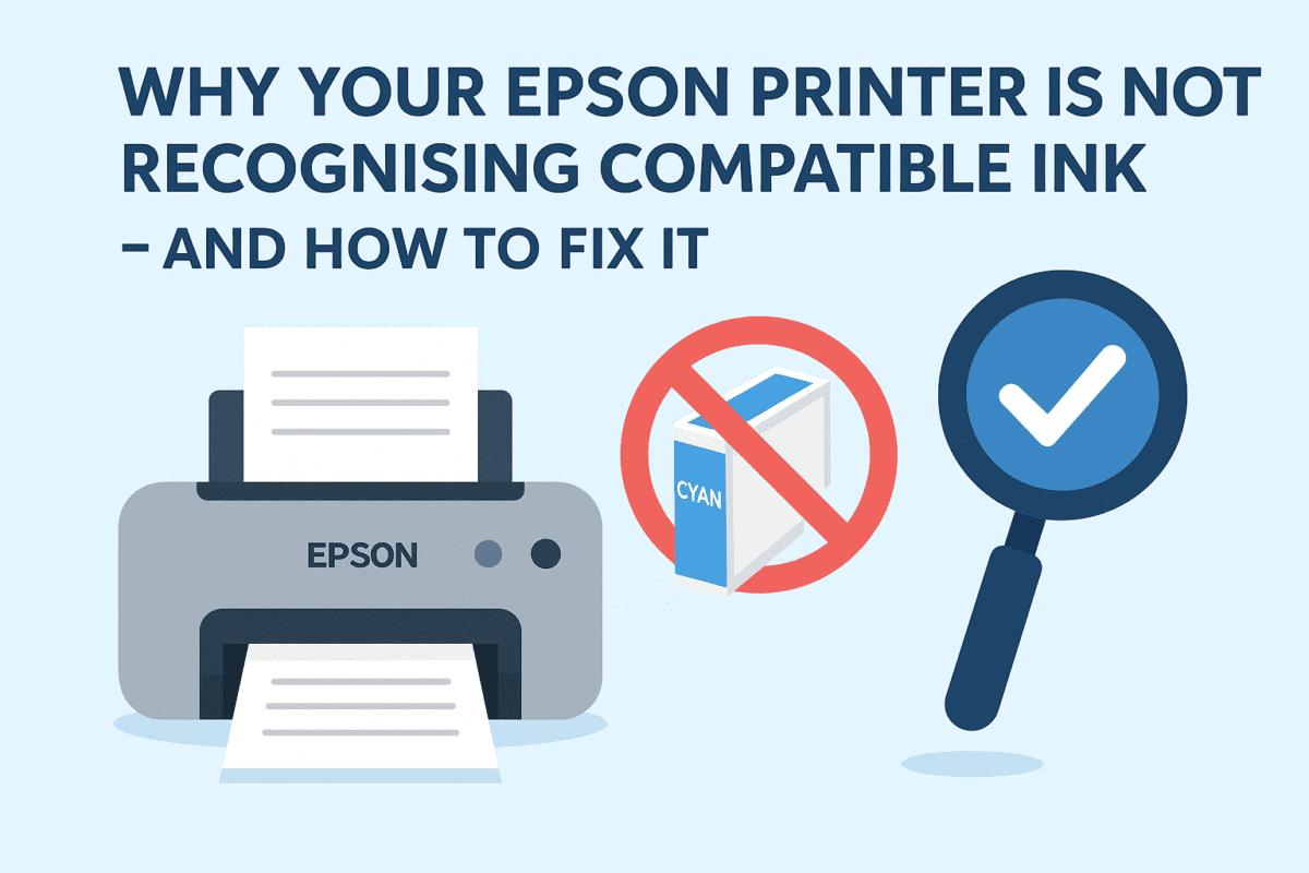 Why Your Epson Printer Is Not Recognising Compatible Ink - And How to Fix It