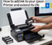 How to Add Epson Ink & Extend Printer Life