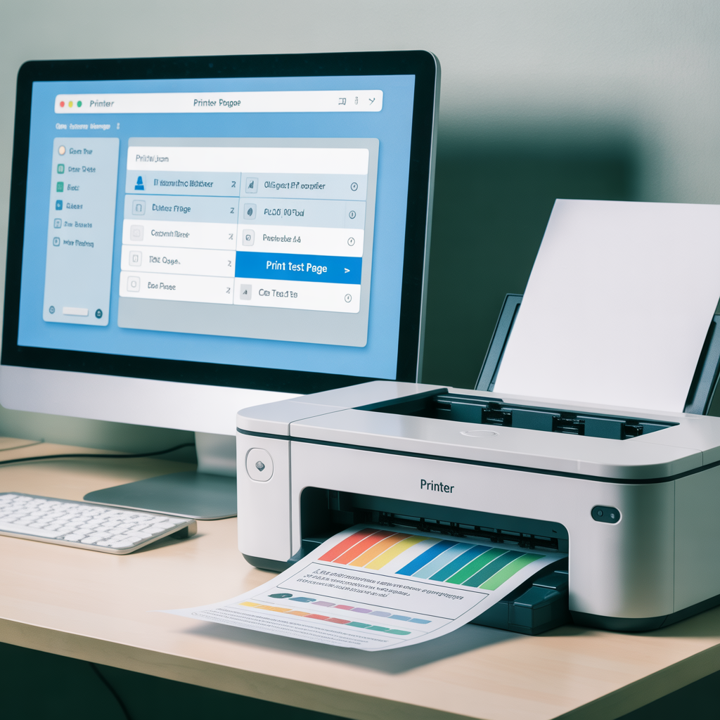 How to Print a Test Page