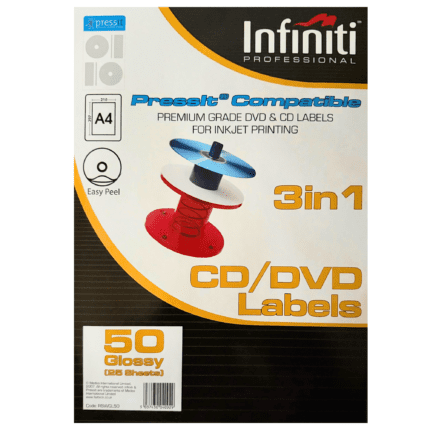 Infiniti A4 Glossy CD Label (50)