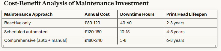 Cost-Benefit Analysis of Maintenance Investment