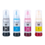 Compatible Epson 104 Ink Bottles Multipack (4 Pack) — EcoTank