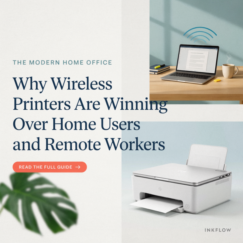 Why Wireless Printers Are Winning Over Home Users and Remote Workers