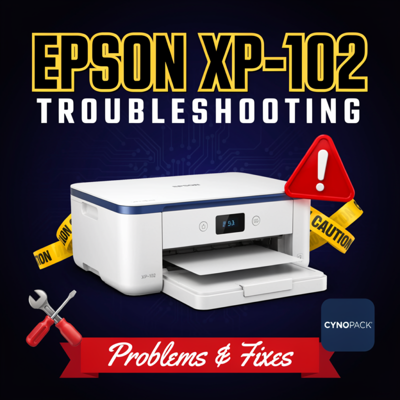 Epson XP-102 Troubleshooting Problems & Fixes