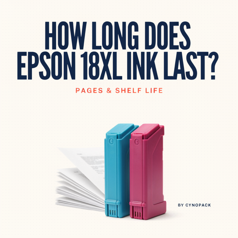 How Long Does Epson 18XL Ink Last Pages & Shelf Life
