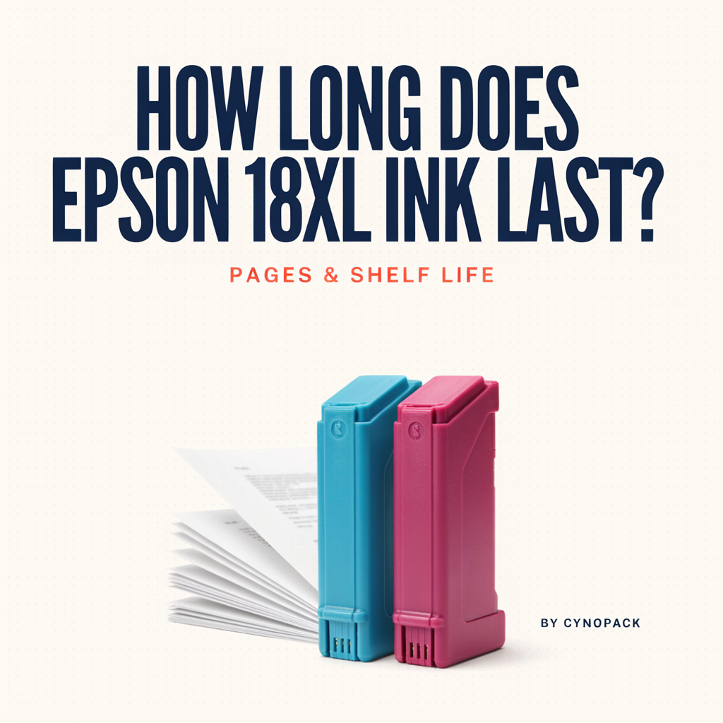 How Long Does Epson 18XL Ink Last Pages & Shelf Life