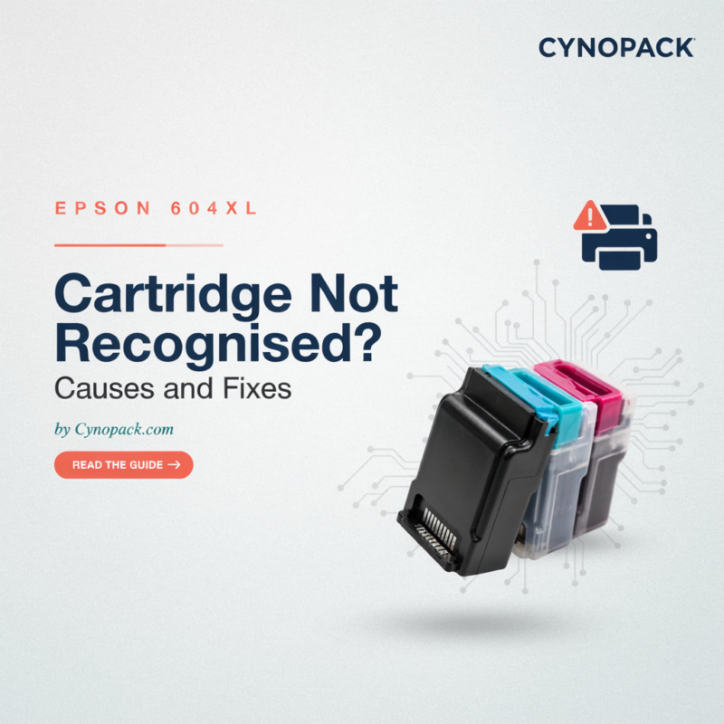 Epson 604XL Cartridge Not Recognised Causes and Fixes